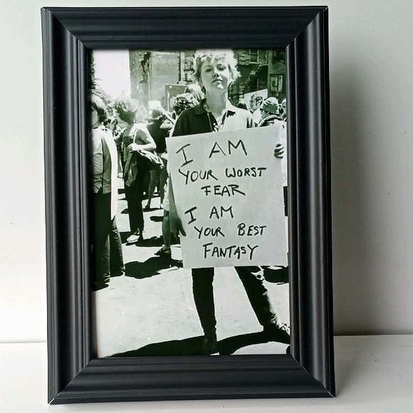 Vintage Quote Retro 70s Framed Home Decor - Picture 5 of 8